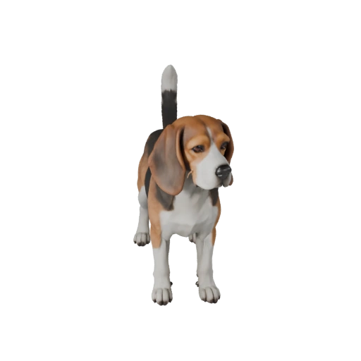 3D модель бигля для Unity - Готовый игровой ассет, FBX | Бесплатно
