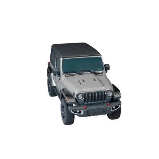 3D модель джип-стиль внедорожник для Blender и игр - PBR ресурс