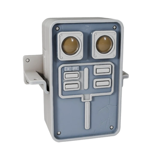 Office Access Scanner 3D Print Asset for Hobby Use