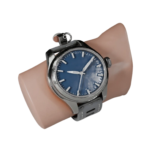 Sport Pocket Watch 3D Asset for Online Store Pages