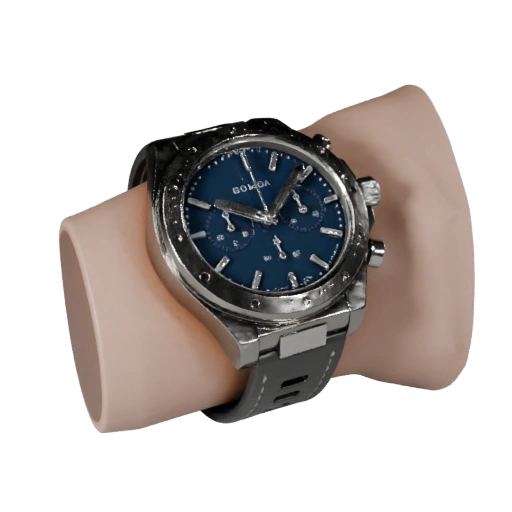 Sport Chronograph Watch 3D AR Asset for Online Use