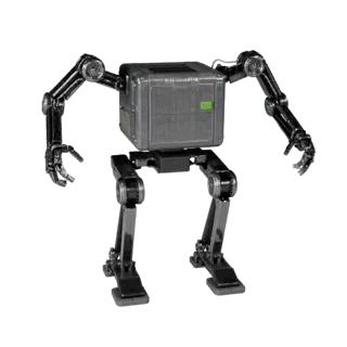 Модульный 3D-ассет сервисного робота-гуманоида для послойной сборки