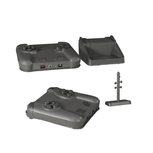 Portable Arcade Stick 3D Asset for Online Browsers