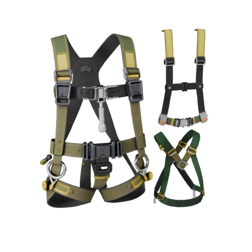 Site Protective Harness 3D Asset for Layered Builds