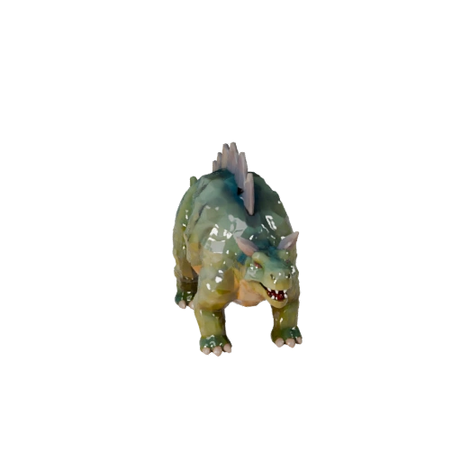 Низкополигональный стегозавр 3D модель - Игровой ассет Unity с FBX | PBR