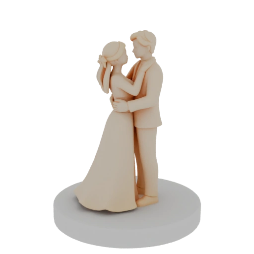Collectible LGBTQ Couple | Display Pack 3D Hero Asset