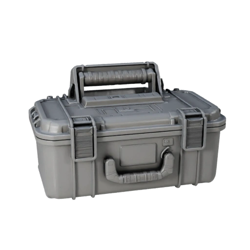 Training Range Case 3D Asset for Tabletop Printing