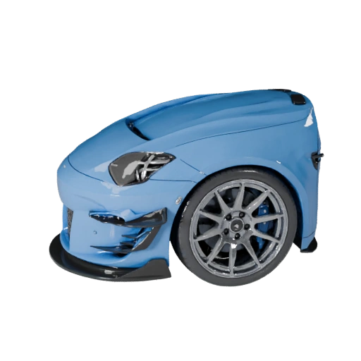 3D модель кроссовера для Blender - Готовый к рендерингу ассет