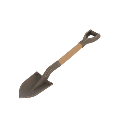Heavy Duty Shovel 3D Asset for Resin and FDM Print
