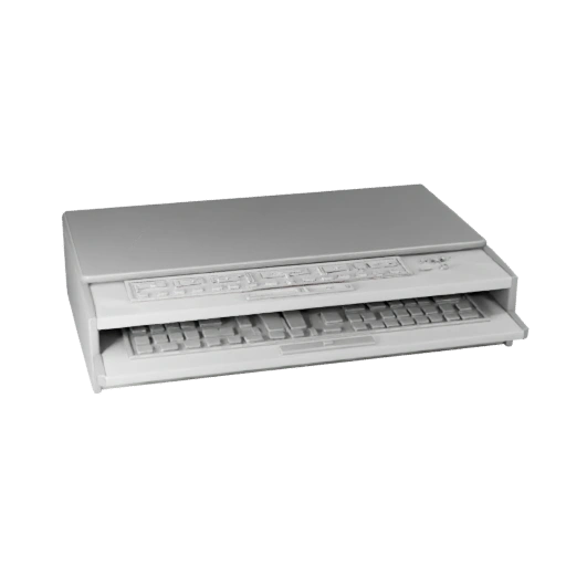 Home Office File Tray 3D Asset for Game Engine Use