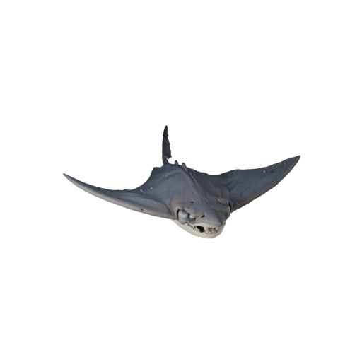 Реалистичный 3D скат - rigged PBR ассет для игр | PBR