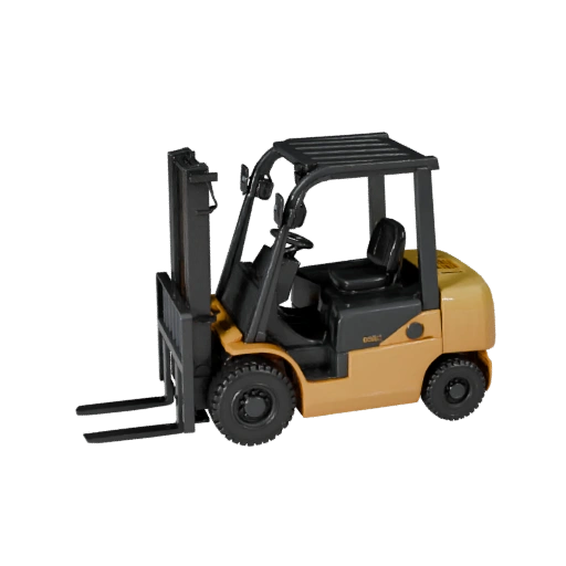 Печатный погрузчик STL 3D модель - Дисплей и Коллекционирование