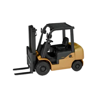 Печатный погрузчик STL 3D модель - Дисплей и Коллекционирование