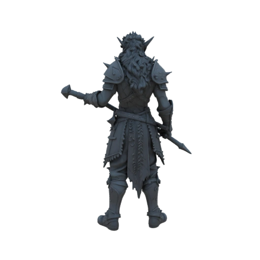 Фэнтези Эльф Лучник Миниатюра STL - Охрана