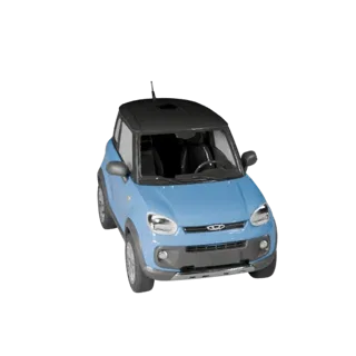 3D модель компактного внедорожника для Blender и игр - реалистичный PBR (Legacy)