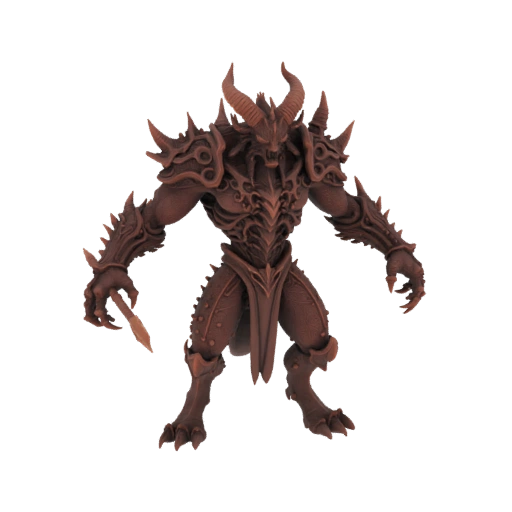 Мрачно-тёмный Демон Босс STL Паak