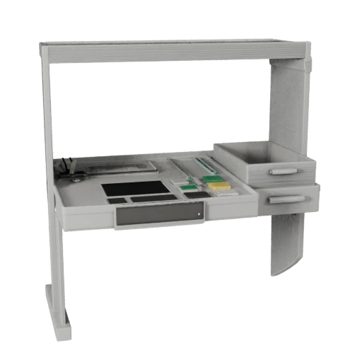 Startup File Tray 3D Asset for Realtime Engine Use