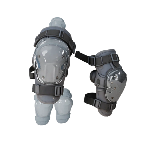 Joelheiras de Treino Modelo 3D para Jogos Casuais