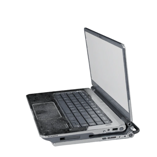 Gaming Portable Workstation 3D Web Asset for WebGL