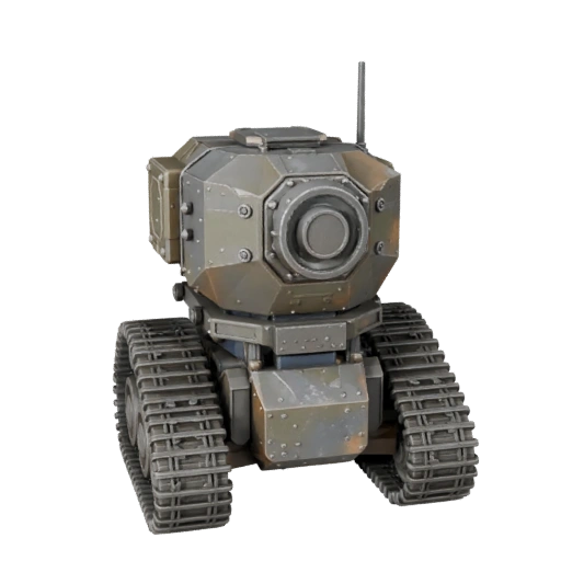 Низкополигональный APC 3D Модель для Unity и Unreal PBR Asset