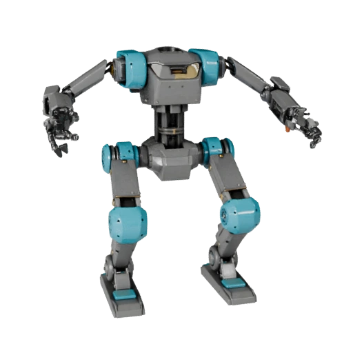 Service Style Robot 3D Game Asset for Engine Levels