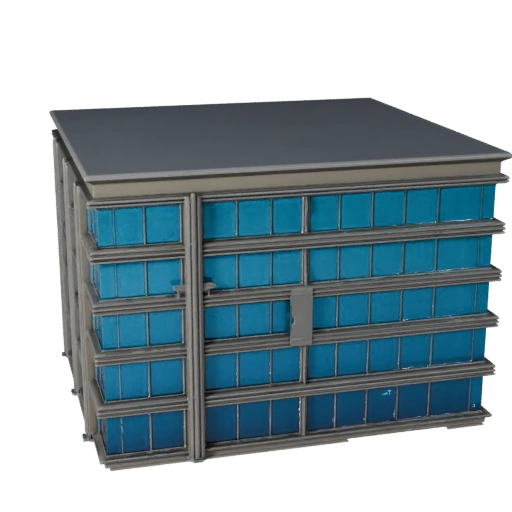 Modello 3D Facciata Moderna in Vetro per Unreal - Asset Realtime