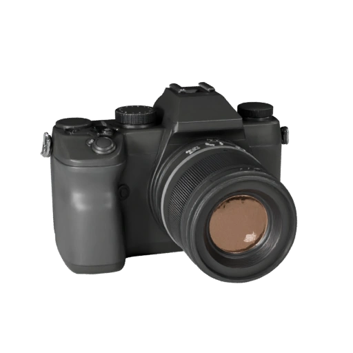 AR Ready Action Camera 3D Web Asset for Online Use