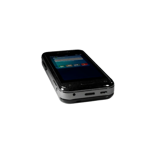 Stylized Rugged Retro Mobile Phone 3D Casual Asset