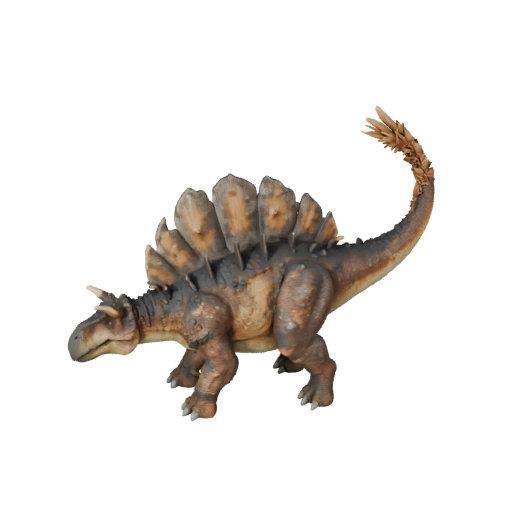 Мультяшный пахицефалозавр 3D модель - Стилизованный ассет для анимации