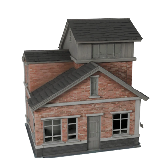 3D модель ранчо для Blender - Рендер-ресурс для архитектуры