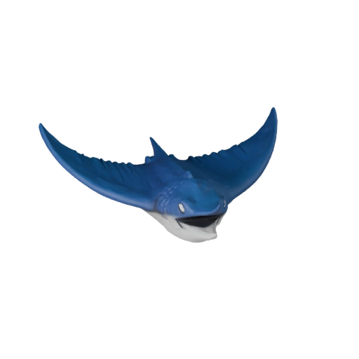 Высокополигональный 3D модель ската - Детальный STL ресурс для печати