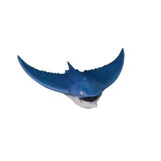Высокополигональный 3D модель ската - Детальный STL ресурс для печати