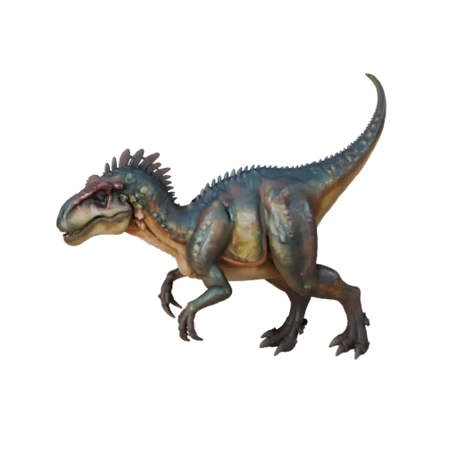 Реалистичный 3D-модель Теризинозавра - Rigged PBR Asset для игр