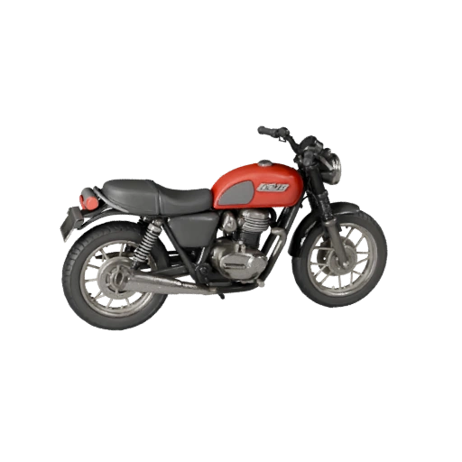 Печатный ретро мотоцикл STL 3D модель - Дисплей