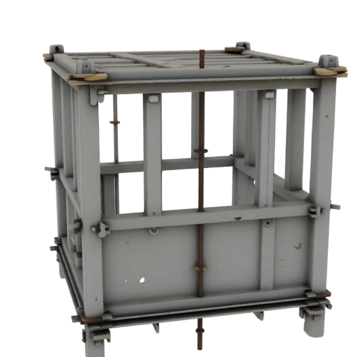 Временная строительная вышка STL 3D-модель для печати
