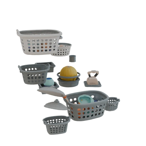Загроможденная корзина для белья 3D-модель для FDM-принтеров