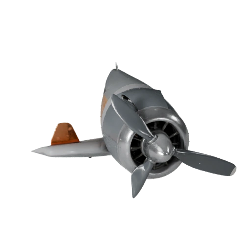 3D модель воздушного винта самолета для Unreal Engine - Игра