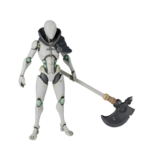 Аниме модель клирика - с ригом