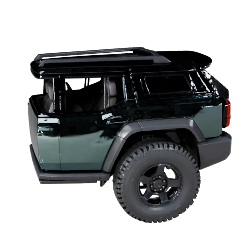 سيارات الدفع الرباعي عالية الدقة 3D موديل لعروض الاستوديو PBR Asset