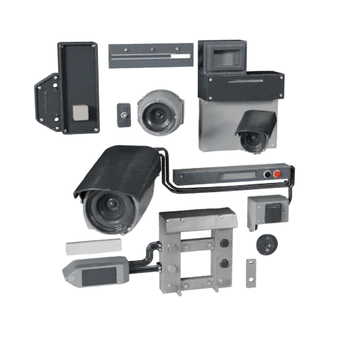 Airport Access Scanner 3D Asset for Layered Builds