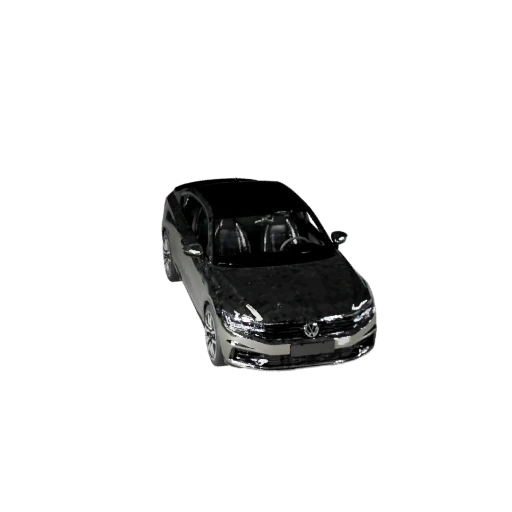 Готовый к игре городской автомобиль 3D-модель для использования в реальном времени PBR Asset