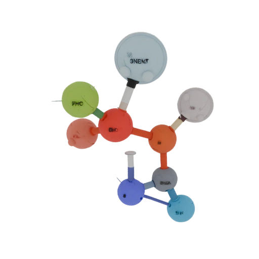 Crystal Molecule Set 3D Study Asset for Classrooms