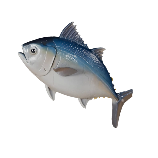 Высокополигональная 3D модель тунца - Детальный STL-ресурс для печати | PBR