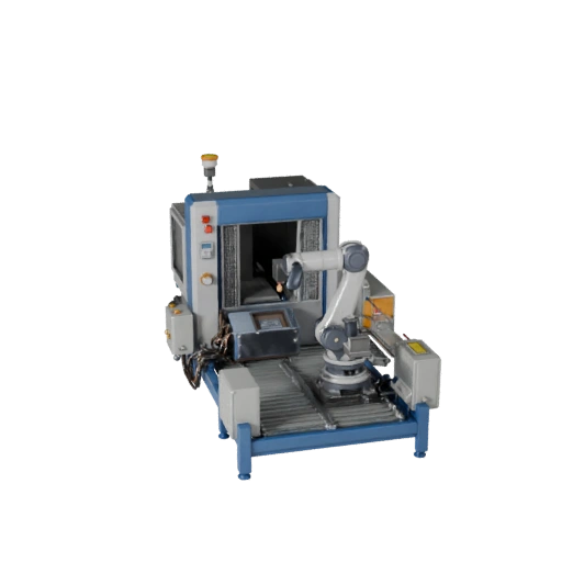 Simulation Ready Automated Robot Cell 3D Sim Asset