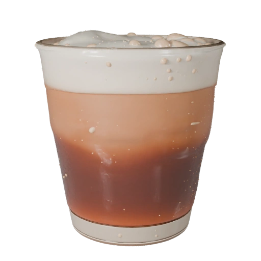Sparkling Coffee Cup 3D Cinematic Asset for Studio