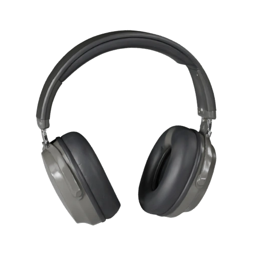 Sports Noise Canceling Headset 3D Casual Game Asset