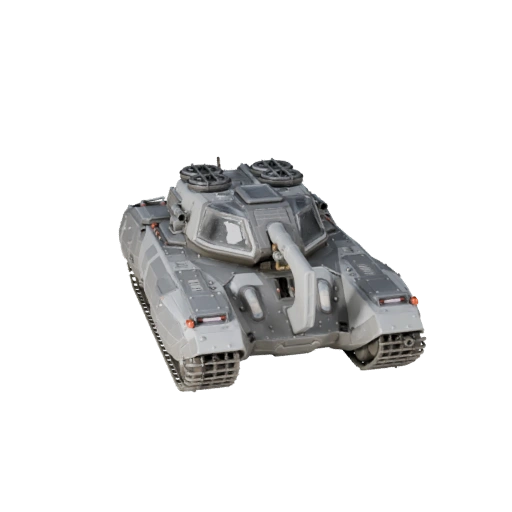 3D модель научно-фантастического танка для Blender - готовый к рендерингу ассет