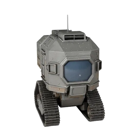 3D модель БТР, вид в три четверти в студии, готовый к работе в Blender актив техники с массивной броней, прочной колесной или