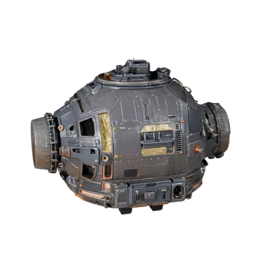 3D модель капсулы экипажа для Blender - готовый к рендерингу ассет