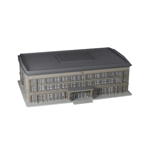 نموذج جناح عام ثلاثي الأبعاد لبرنامج بلندر - أصل للعرض